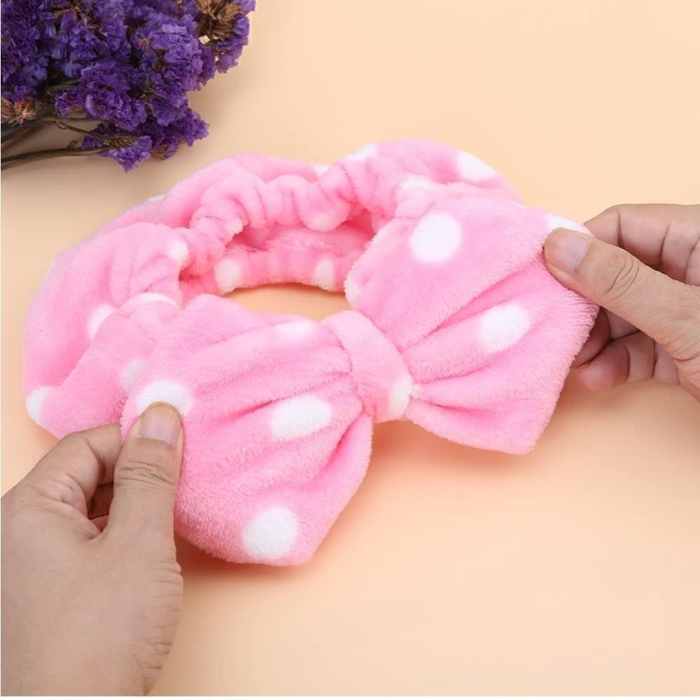 Skincare Bowknot Headband  